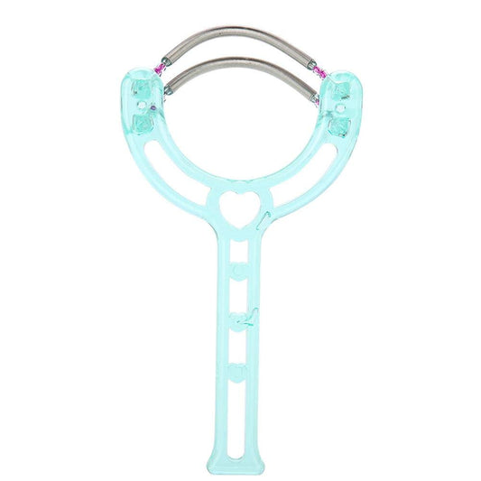 ANGGREK Hair Remover Portable Face Lips Hair Epilator Removal Plastic Spring Device Beauty Tool 2 Colors(Green) Beauty and Personal Care ANGGREK