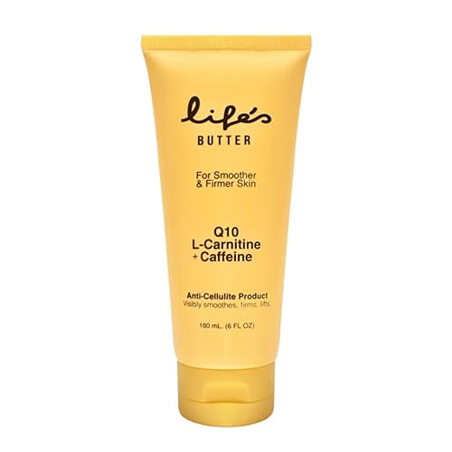 Life's Butter Anti-Cellulite Cream - 100% Natural - Made in USA - Cruelty-Free - Hypoallergenic - Best Cellulite Reduction - Skin Firming + Tightening