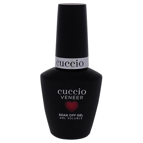 Cuccio Colour Veneer Nail Polish - Triple Pigmentation Technology - Polish Free Soak Off Gel - For Manicures And Pedicures - Full Coverage - Long