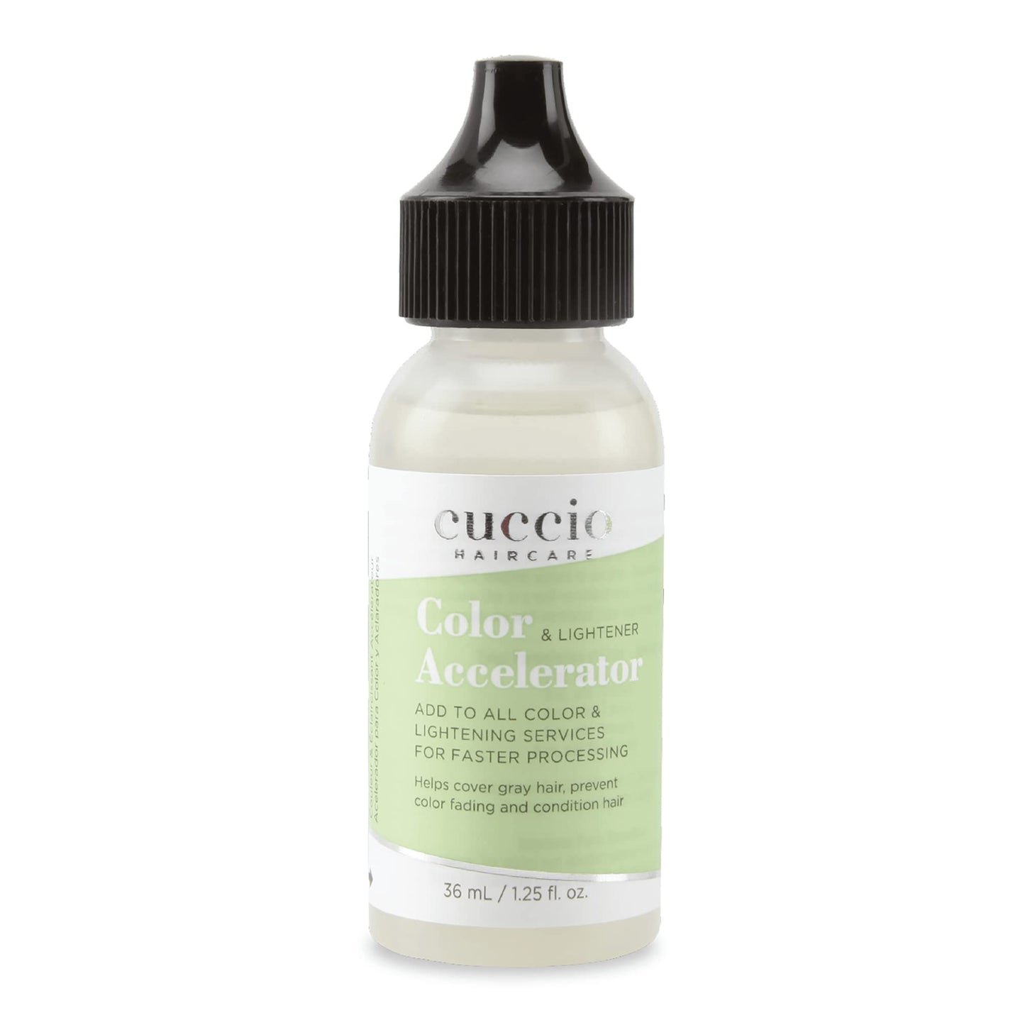 Cuccio Haircare Color And Lightener Accelerator - Cuts Process In Half - Provides Excellent Gray Coverage - Prevents Color Fading - Works With 10