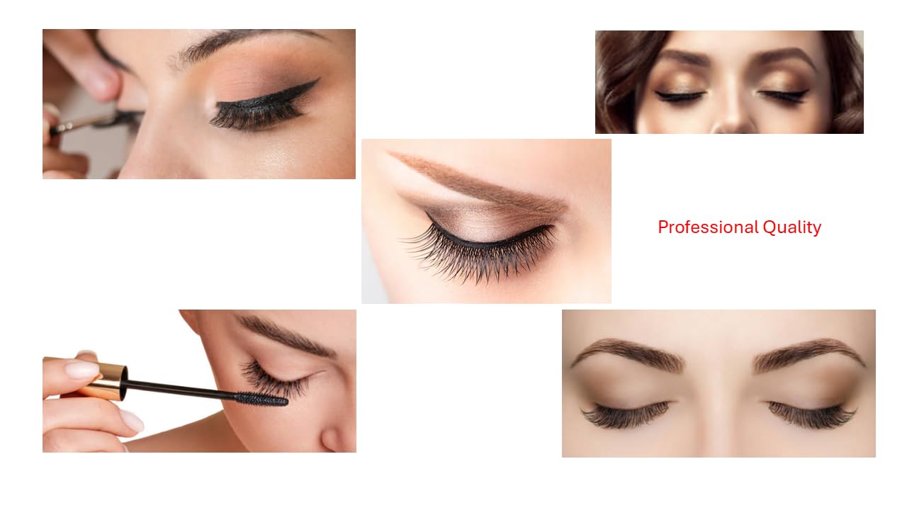 Red Cherry #DW False Eyelashes (Pack of 6 Pairs)