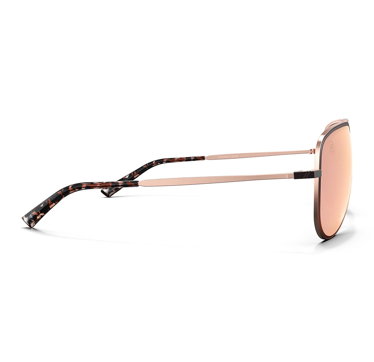 Blenders Eyewear A Series - Aviator Style Polarized Sunglasses - 100% UV Protection - For Women - Heavenly Shine