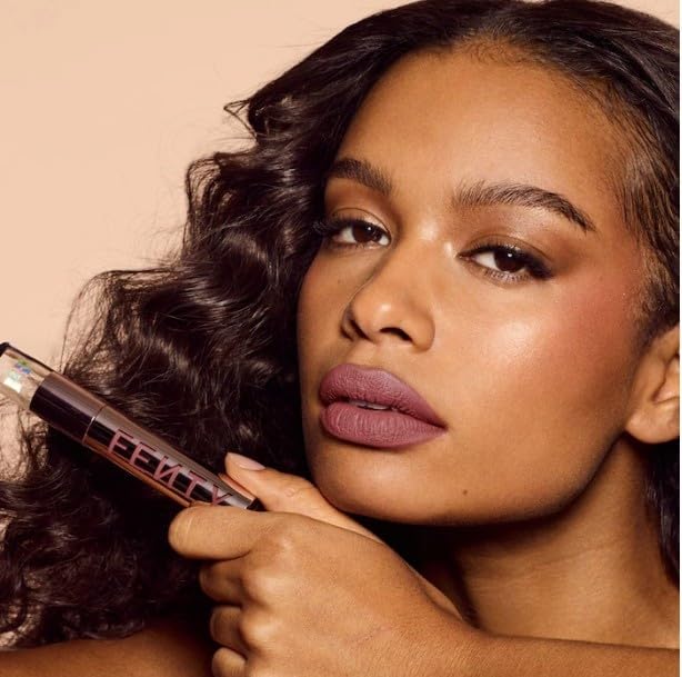 FENTY BEAUTY Icon Velvet Liquid Lipstick - 04 Riri (Rose Mauve Nude), 0.19 oz / 5.5 g