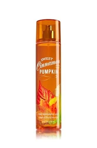 Bath & Body Works Sweet Cinnamon Pumpkin Signature Collection Fragrance Mist 8 Fl Oz (Sweet Cinnamon Pumpkin)