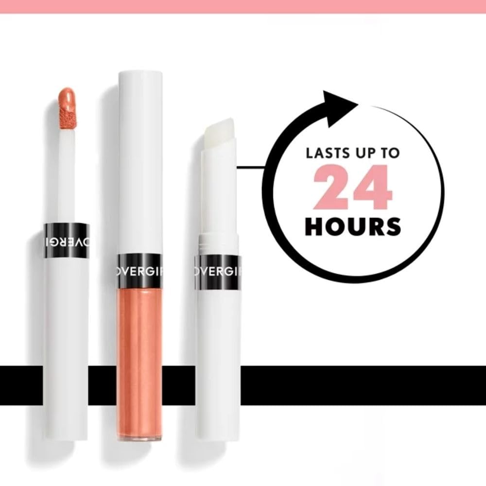 COVERGIRL Outlast All-Day Moisturizing Lip Color, Clear Top Coat, 0.06 Ounce (packaging may vary)