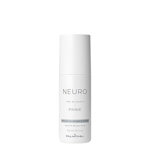 Neuro by Paul Mitchell Prime HeatCTRL Blowout Primer, For Blow-Drying All Hair Types, 5.1 oz