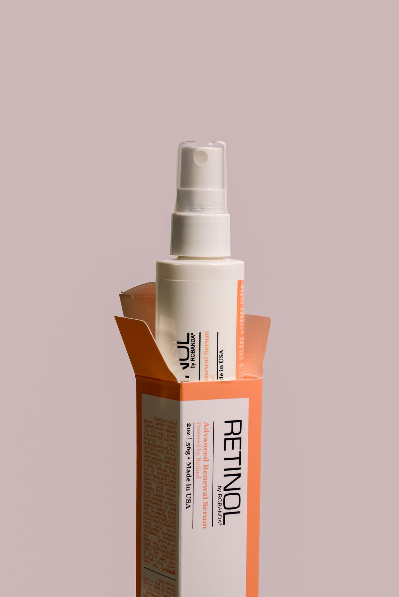 Retinol by Robanda Advanced Renewal Serum│ Reduces Fine Lines and Tightens Skin With Retinol