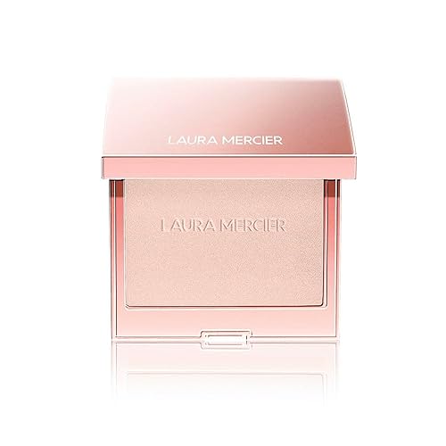 Laura Mercier RoseGlow Highlighting Powder, Rosy Neutral Highlighter Makeup, Buildable Coverage, Natural Dewy Finish, For All Skin Tones, Light