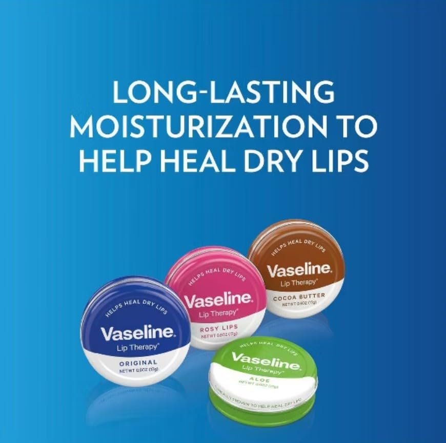 Vaseline Lip Therapy Lip Balm, Rosy Lips 0.6 oz (Pack of 10) Beauty and Personal Care Vaseline