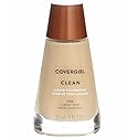 CoverGirl Clean Liquid Makeup, Classic Ivory [110], 1 oz (Pack of 3)