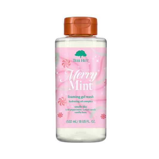 Tree Hut Merry Mint Wash, Gently Cleanses and Leaves Skin Looking Fresh and Radiant, Body Wash, Limited Edition Holiday, 18 Fl Oz Beauty & Personal Care Tree Hut