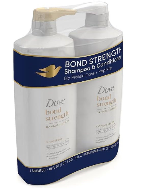 Dove Damage Therapy Bond Strength Shampoo & Conditioner, 2 pk./40 oz. Beauty & Personal Care Dove