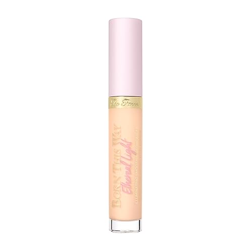 Too Faced Born This Way Ethereal Light Illuminating Smoothing Concealer | With Hyaluronic Acid, Conceals + Brightens Dark Circles, Non-Creasing +
