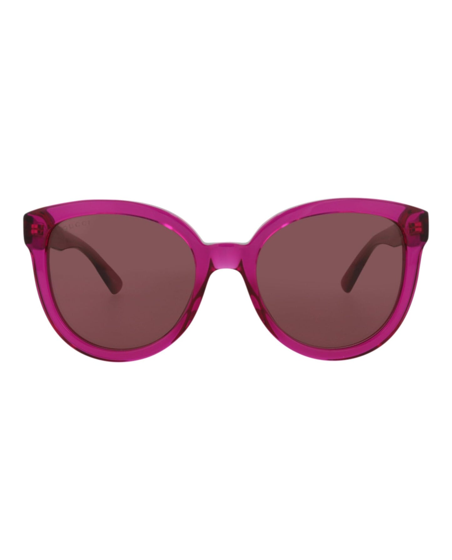 Gucci Round-Frame Recycled Acetate Sunglasses