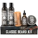 Viking Revolution Ultimate Conditioner for Men's Beard Grooming - Softens, Smoothes and Soothes Beard Itch- Contains Wash, Conditioner, Beard Oil