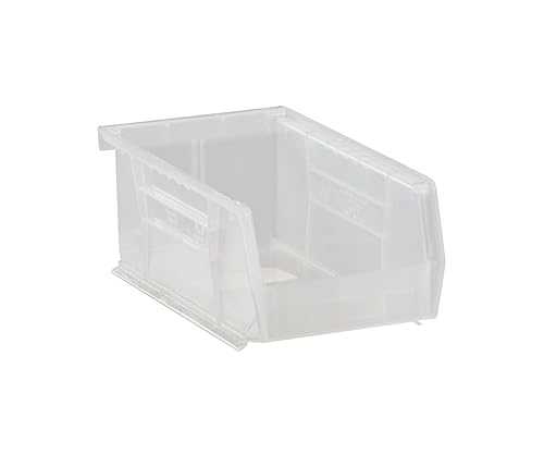 Quantum Storage Systems QUS220CL Storage Bins, Clear, 24 Pack