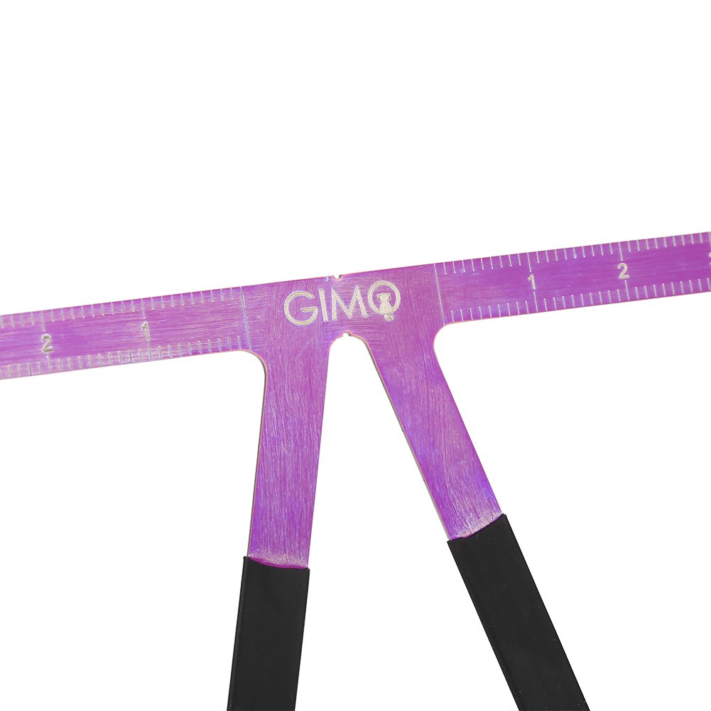 Sonew Eyebrow Ruler Makeup Symmetrical Caliper Three-Point Positioning Grooming Shaper Reusable Measure Tool()
