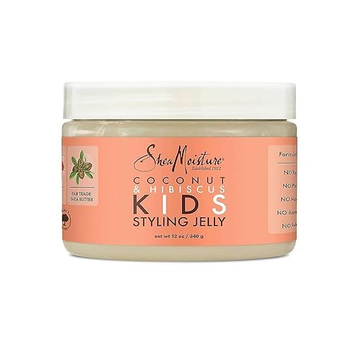 SheaMoisture Kids Styling Jelly, Coconut & Hibiscus, 12 oz (340 g)
