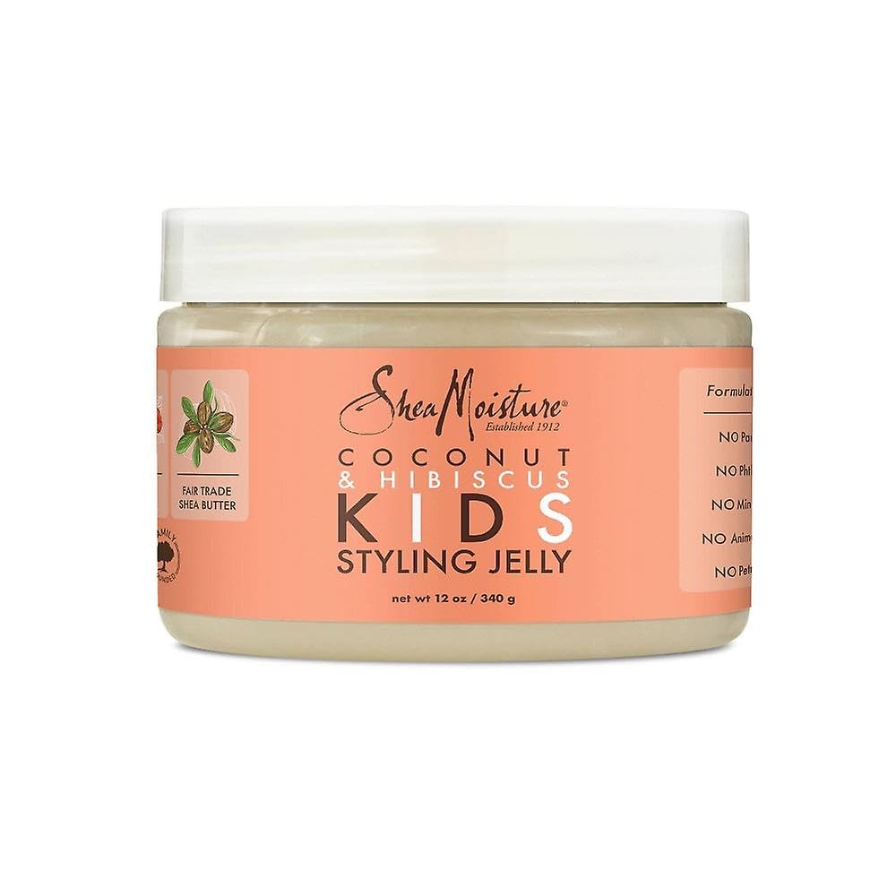 SheaMoisture Kids Styling Jelly, Coconut & Hibiscus, 12 oz (340 g)