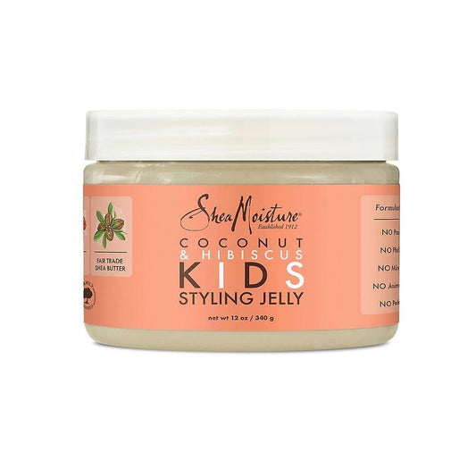 SheaMoisture Kids Styling Jelly, Coconut & Hibiscus, 12 oz (340 g)
