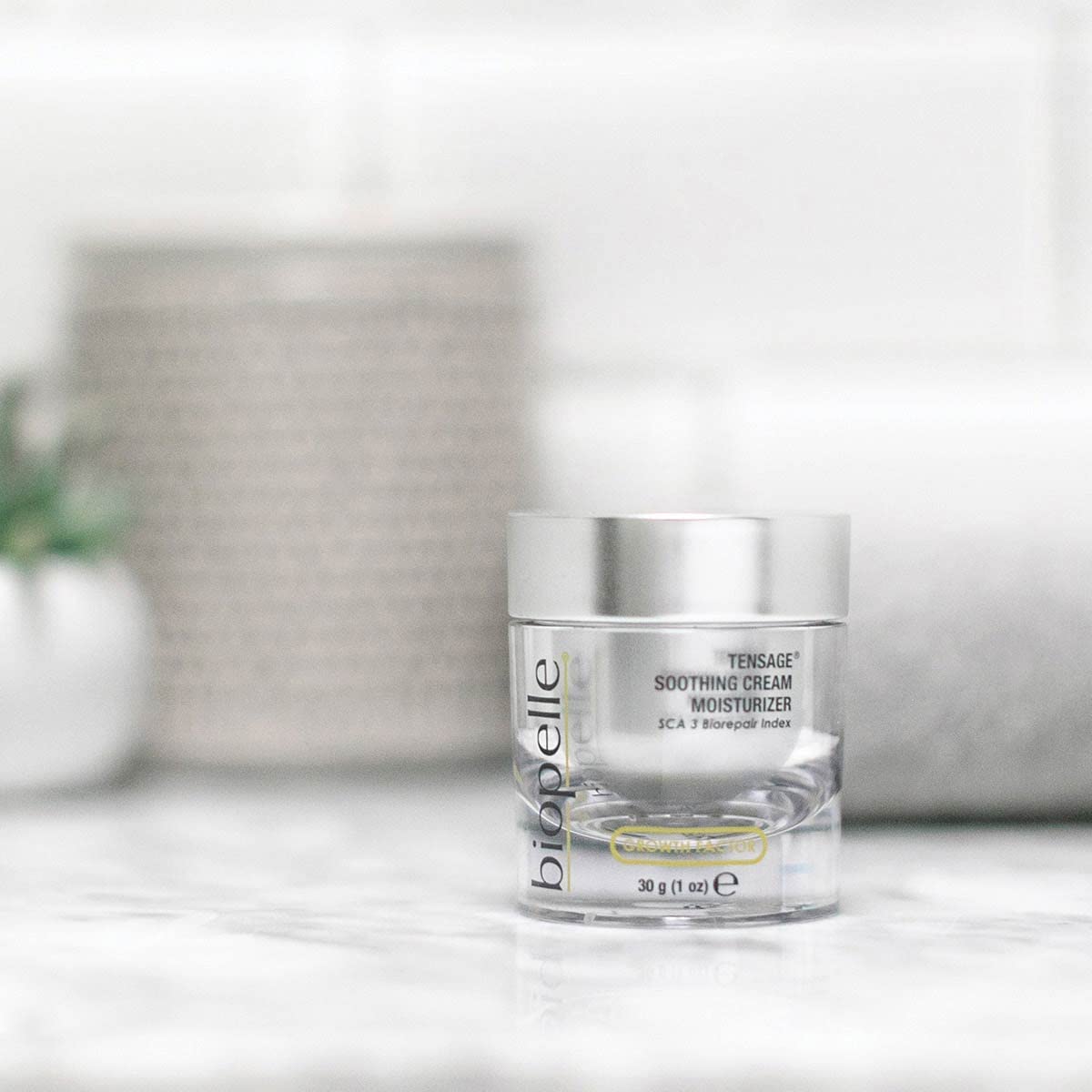 Biopelle Tensage Growth Factor Soothing Oil Free Moisturizer Face Cream with SCA 3 Biorepair Index, Snail Mucin Moisturizer for Oily Skin