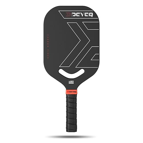 DGYGQ Pickleball Paddles, Carbon Fiber Pickleball Paddle with a 13mm Polypropylene Honeycomb Core, Increased Power for Ultimate Spin & Consistency…