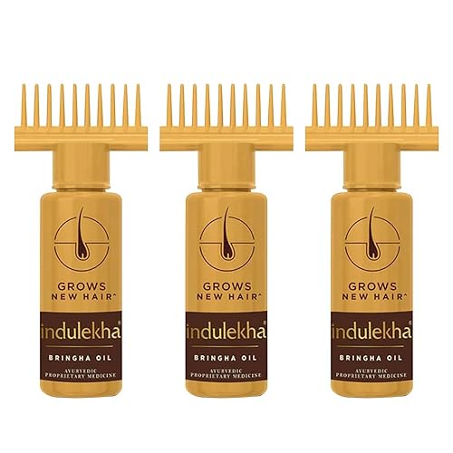 Indulekha Bringha Complete Hair Care Oil 100ml (Pack of 3)