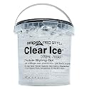 AmPro Pro Styl Clear Ice Styling Gel - Protects and Strengthens Your Strands - Non-Flaking, Alcohol Free, Vegan Formula - Flexible, Touchable Hold