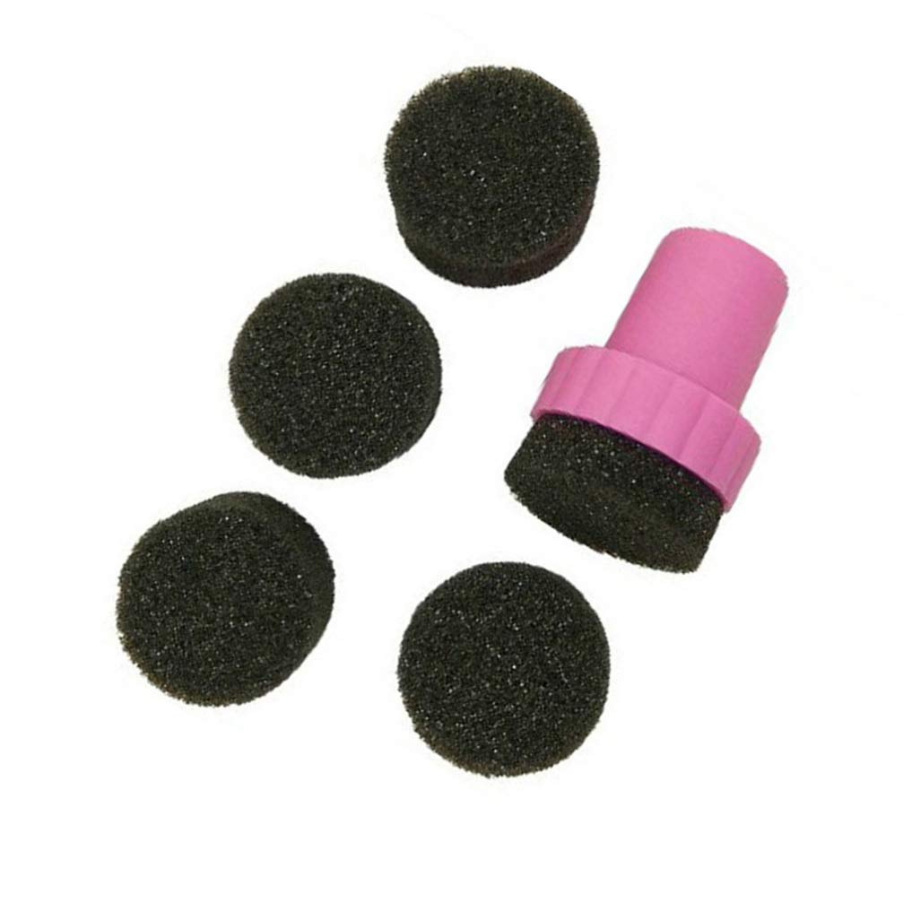 Lurrose 10 Sets Nail Art Polish Sponge Nail Stamper Sponge Nail Art Foam Replacement Nail Manicure Sponge Block Beauty & Personal Care Lurrose