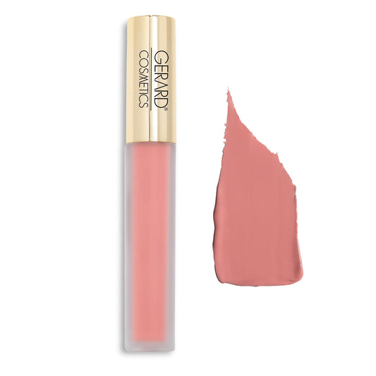 Gerard Cosmetics HydraMatte Liquid Lipstick Bare It All, Mauve Lipstick with Matte Finish, Long Lasting and Non Drying, Super Pigmented Fully Opaque