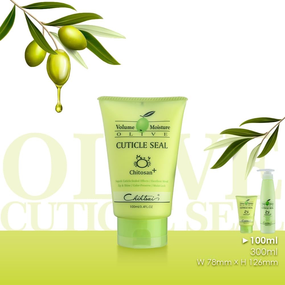 Chihtsai Volume Moisture Olive Cuticle Seal 3.4oz/100ml