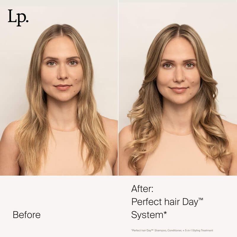 Living Proof Perfect Hair Day 5-in-1 Styling Treatment - Conditions, Smooths, Volumizes, Adds Shine, Heat Protection up to 450°F, 4 oz