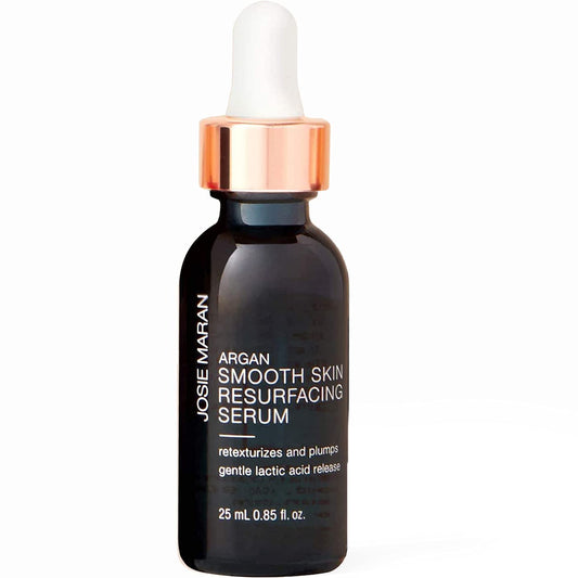 Josie Maran Argan Smooth Skin Resurfacing Serum - Visably Smoother Complexion (25 mL | 0.85 ﬂ. oz.)
