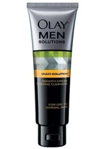 Olay Men Solutions Smooth Cream Foaming Cleanser 100g
