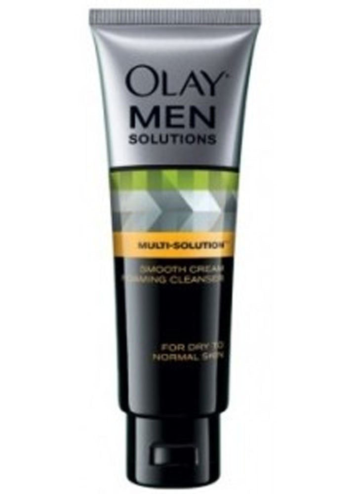 Olay Men Solutions Smooth Cream Foaming Cleanser 100g