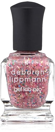 Deborah Lippmann Gel Lab Pro Nail Polish Treatment Enriched for Nail Health, Wear, and Shine No Animal Testing, 21 Free, Vegan Pink Colors