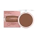 Mineral Fusion Pressed Powder Foundation, Deep 7 - Deep Skin w/Neutral Undertones, Age Defying Foundation Makeup with Matte Finish, Talc Free Face