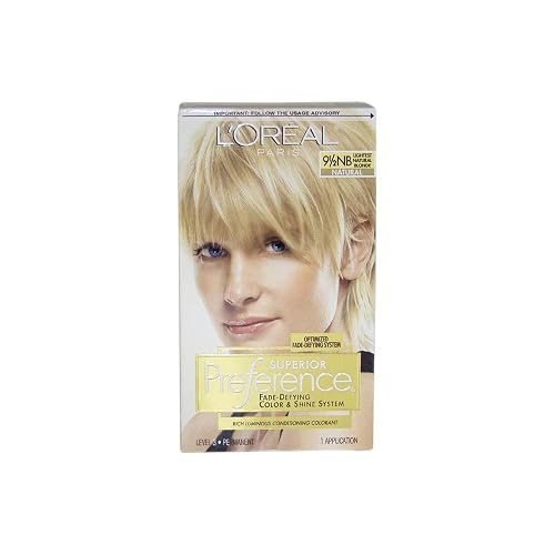 Pref Haircol 9.5nb Size 1ct L'Oreal Preference Hair Color Lightest Natural Blonde #9.5nb