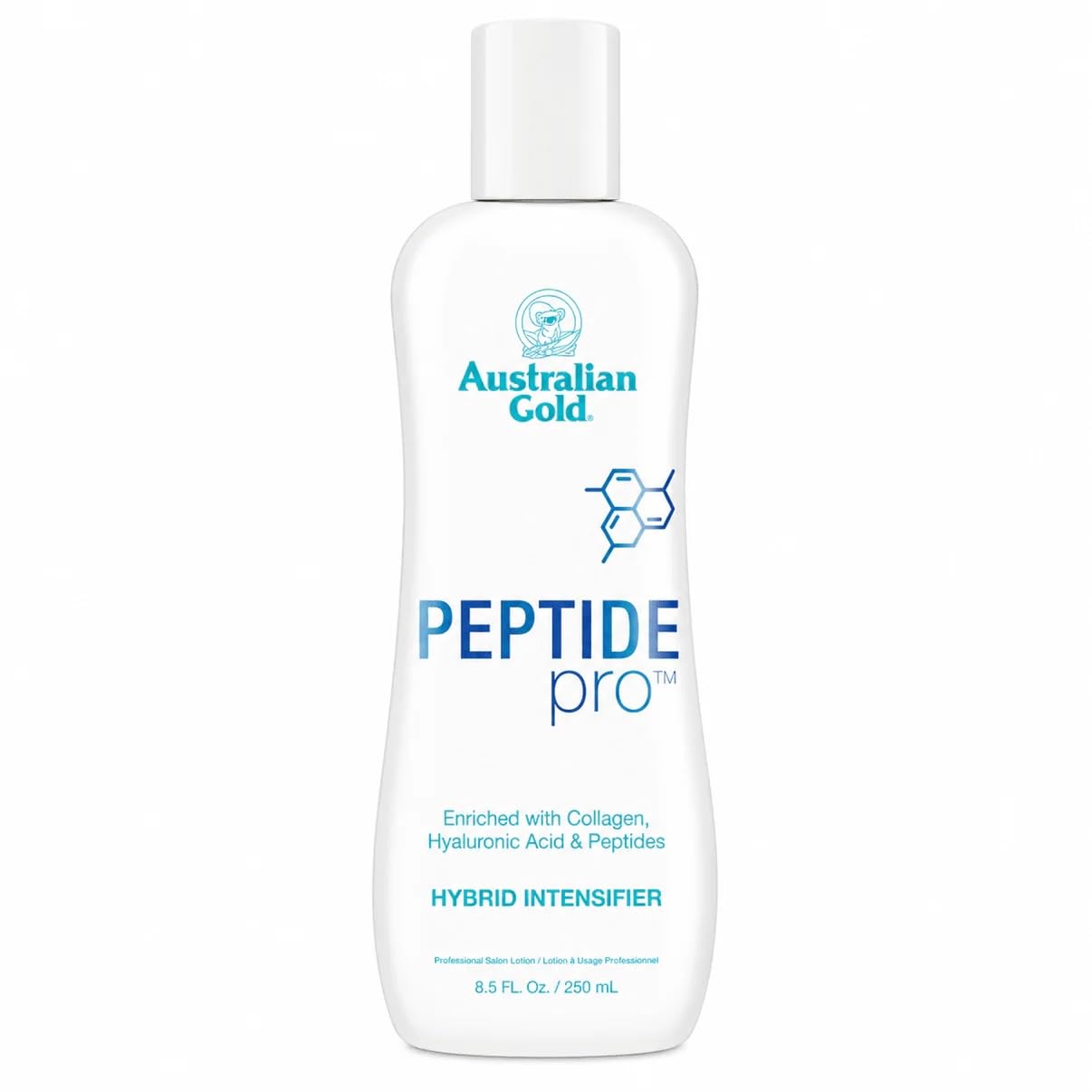 Australian Gold Peptide Pro Hybrid Intensifier Tanning Lotion - 8.5 oz., White