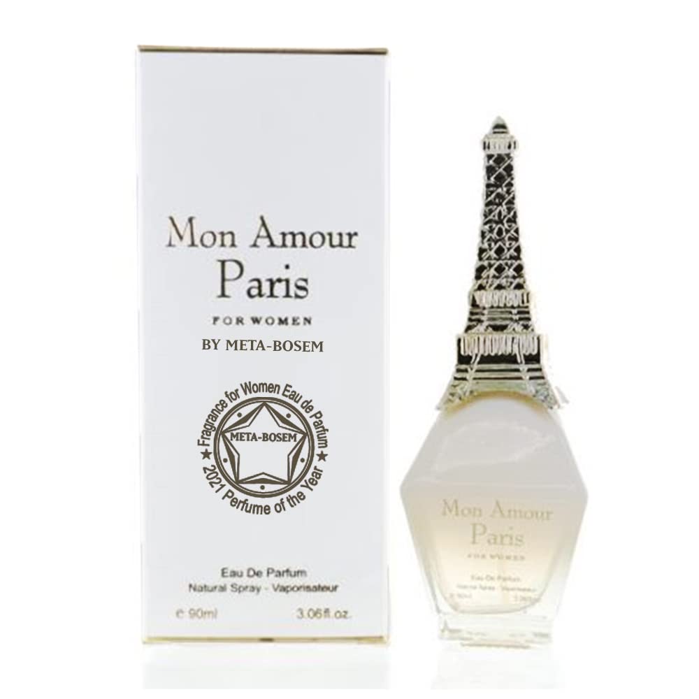 META-BOSEM MON AMOUR PARIS - DONNA BELLA ITALIA, Eau de Parfum Spray for Women, Wonderful Gift, Feminine, Daytime and Casual Use, for all Skin Types Beauty & Personal Care META-BOSEM