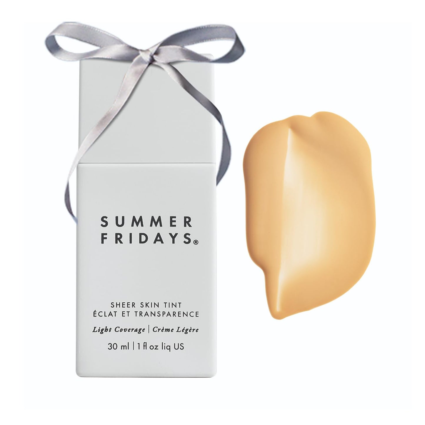 Summer Fridays Sheer Skin Tint - Skin Tint with Hyaluronic Acid - Helps Diminish Uneven Skin Tone - Sheer to Light Coverage - Shade 3 - Light