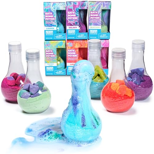 Tub Works® Kids Bath Bomb Potion™ Bath Toy, Variety 6 Pack | Nontoxic | Fizzes, Foams & Bubbles with an Eruption of Color | Interactive Bath Bombs | Beauty and Personal Care Tub Works Default Title