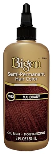 Bigen Semi-Permanent Haircolor #Mg2 Mahogany 3 Ounce (88ml) (3 Pack)