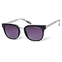 RADLEY London 6510 Womens Round Sunglasses, 49 mm, UV400 Protection, Black