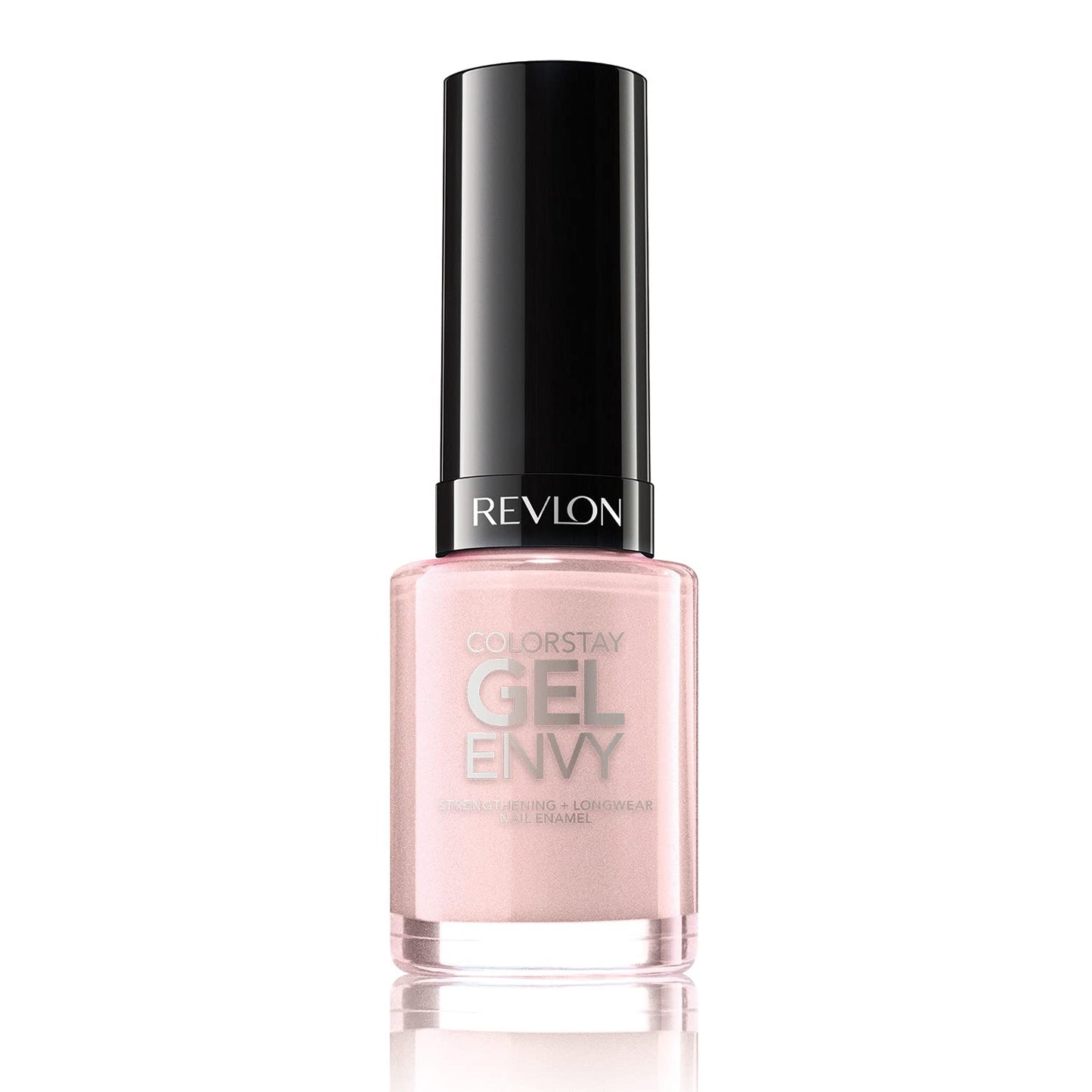 Revlon ColorStay Gel Envy Longwear Nail Polish, with Built-in Base Coat & Glossy Shine Finish, in Pink, 030 Beginner's Luck, 0.4 oz