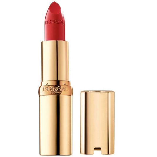 L'Oreal Paris Colour Riche Original Creamy, Hydrating Satin Lipstick with Argan Oil and Vitamin E, British Red , 1 Count Beauty & Personal Care L'Oreal Paris