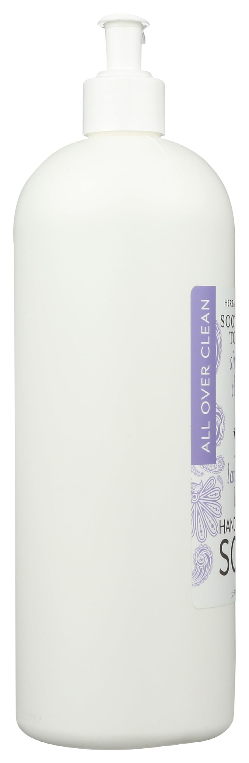 Soothing Touch Hand & Body Soap, Lavender Lace, 32 oz, Professional Grade Lavender Oil, Gentle, Paraben Free, Vegan