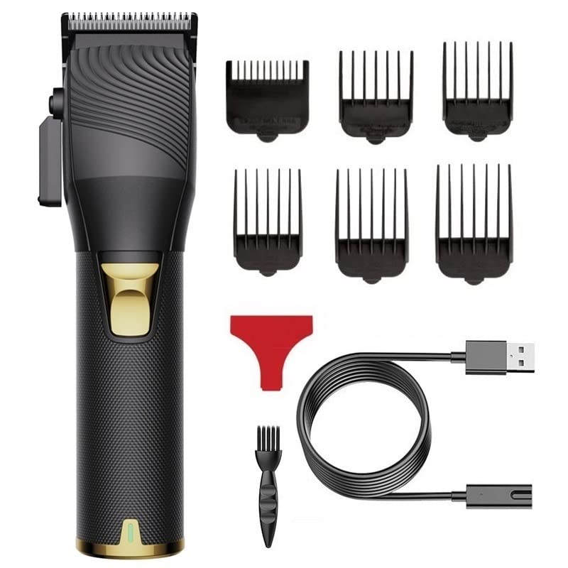 GLESVOWIO Pro Hair Clipper Professional Rechargable Powerful Cordless Hair Clipper Barber Shop Hair Trimmer Adjustable Electric Hair Cutting Beauty and Personal Care GLESVOWIO