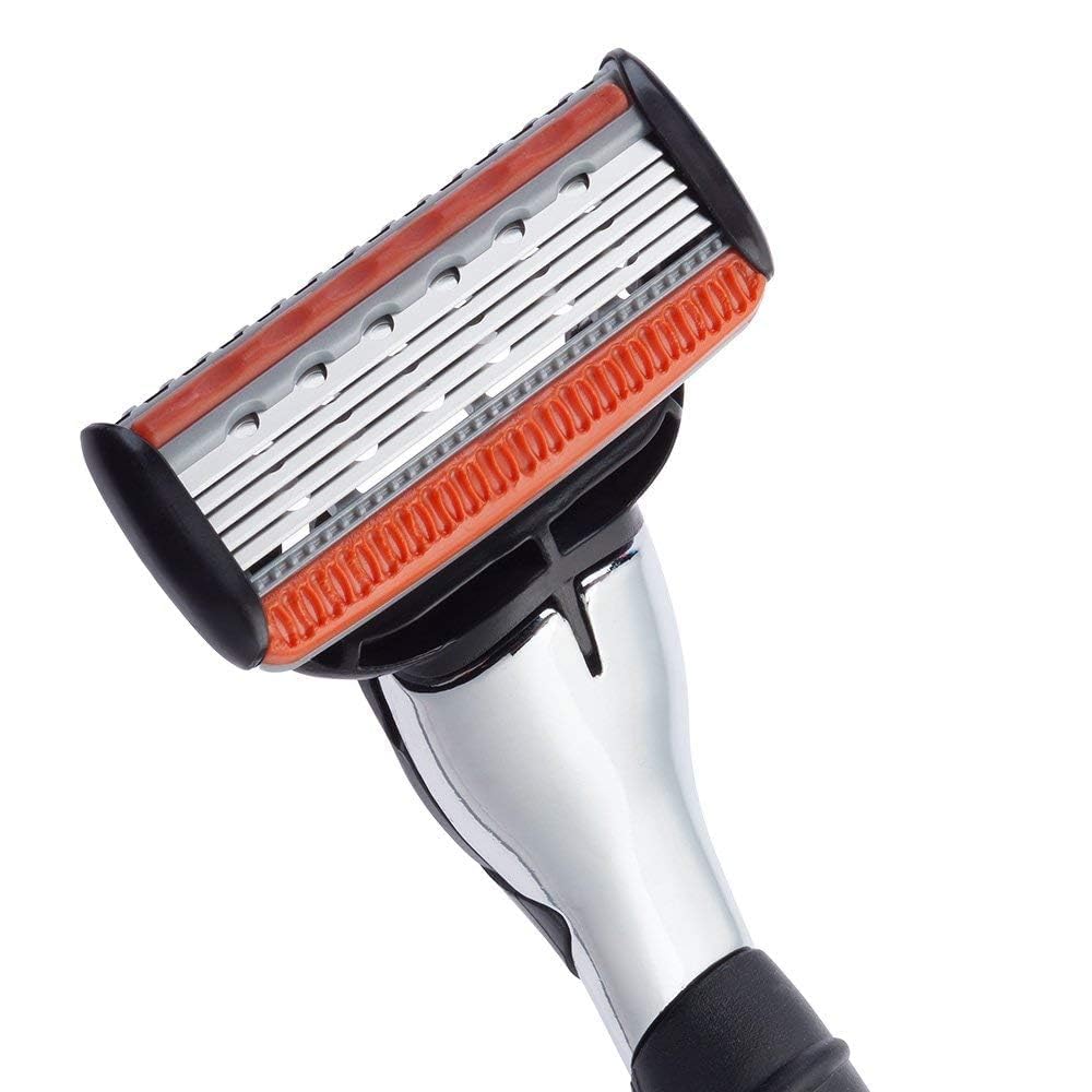 Personna M5 Magnum Razor with 5 Blades and Trimmer, 10 Refill Cartridges Included Beauty and Personal Care Ceydebne