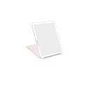 WEILY Makeup Mirror with Lights, 2000 mAh USB Rechargeable Lighted Makeup Mirror, Touch Screen 3 Colors Adjustable 72 LED Lights Compact Travel